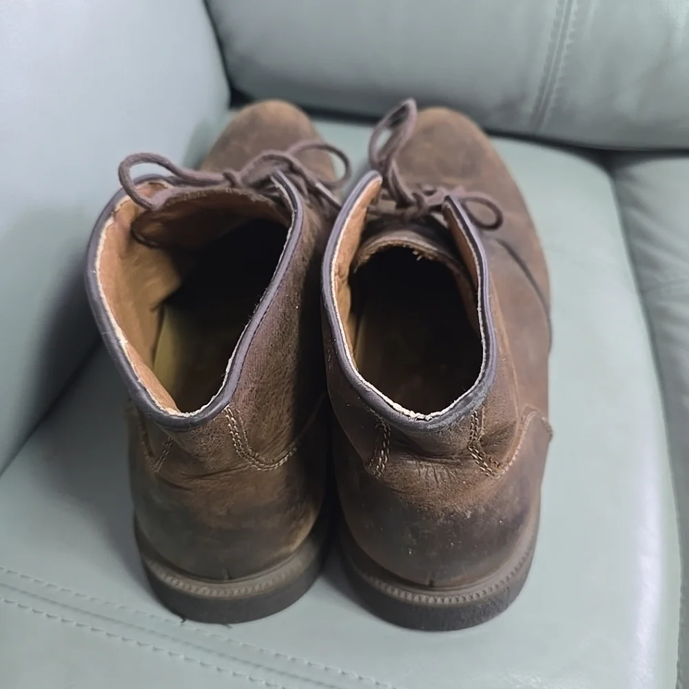 GH Bass & Co‎ Boots Mens 11.5 M Radley Casual Two Eye Chukka Boot Brown Leather